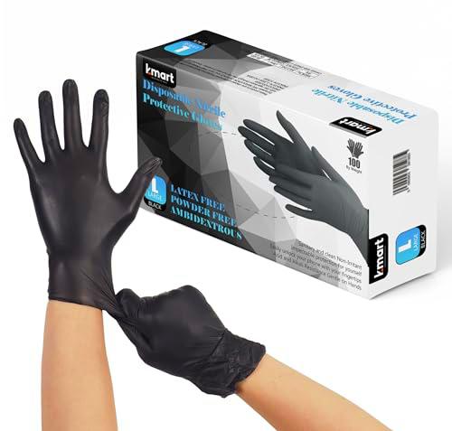 K-MART Guantes multiusos, sin polvo, desechables, extrafuertes