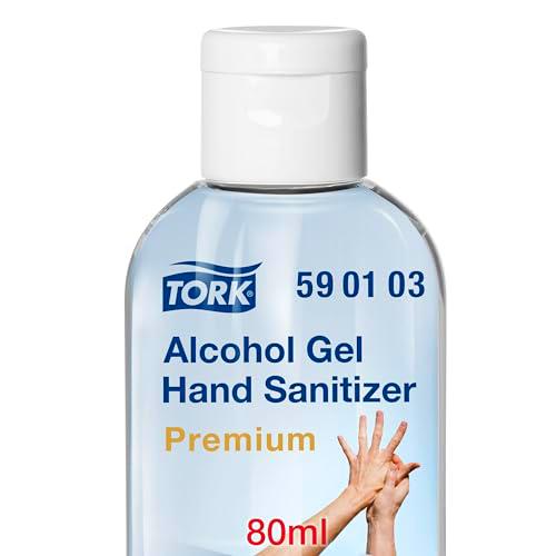 Tork Gel desinfectante para manos con alcohol, tamaño práctico para llevar