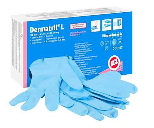 Honeywell KCL KCL Dermatril® L 741 Guantes Ambidiestros Desechables