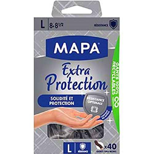 Mapa - Extra Protección - Guantes finos de Vitrilo No Poldados