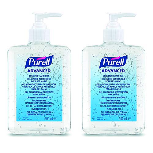 PURELL Desinfectante de manos higiénico avanzado - Frasco bomba de 500 ml