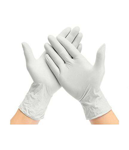 Guantes de látex desechables, 100 unidades, antideslizantes