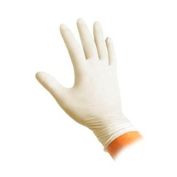 Guantes Sensitive de látex con talco, talla M, 100 unidades