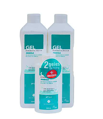 INIBSA - Gel De Ducha Para El Cuidado De La Piel Y El Cabello