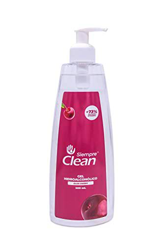 SiempreClean Gel Hidroalcohólico con Dosificador, Gel Higienizante Suave con la Piel