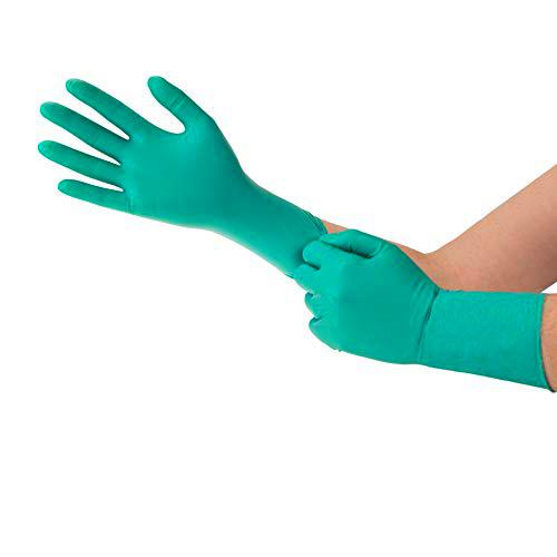 Ansell Microflex 93-260 Guantes Desechables de Nitrilo y Neopreno Resistentes a Químicos Agresivos