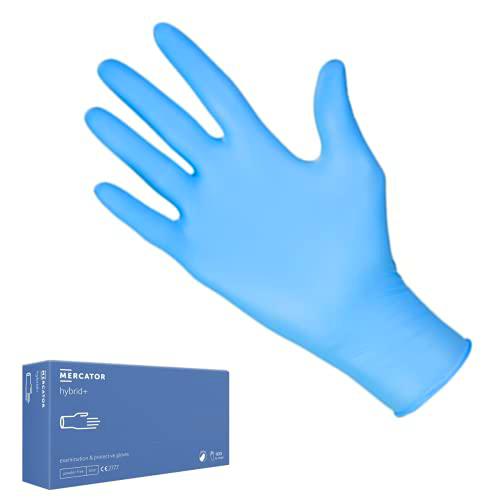 MERCATOR Hybrid + Guantes de vinilo sencillos sin polvo