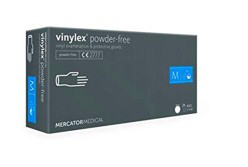 Guantes de vinilo | XS - XL | VINYLEX Powder Free Guantes desechables sin polvo